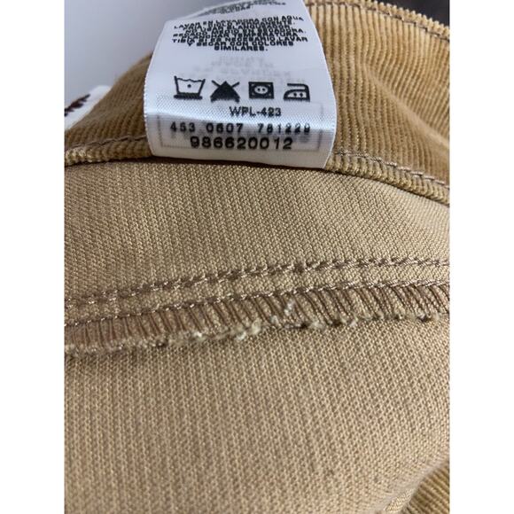 VTG Levi Strauss Signature Low Rise Bootcut Corduroy Y2K Flap Pockets Brown 16 - Picture 5 of 6